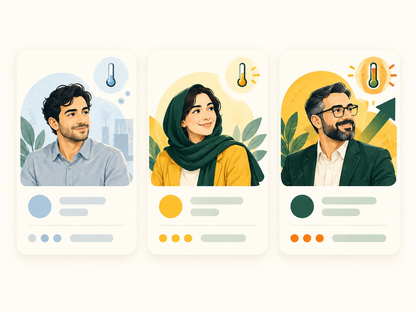 امتیازدهی سرنخ‌ها: سرد، گرم، داغ